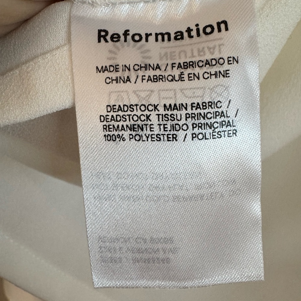NWT Reformation Byron Top - Picture 7 of 8